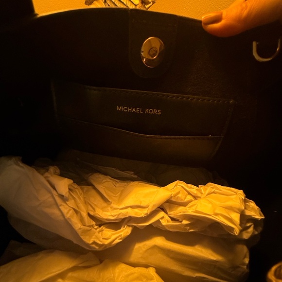 Michael Kors Black and Gold Women's Bag - Picture 4 of 4